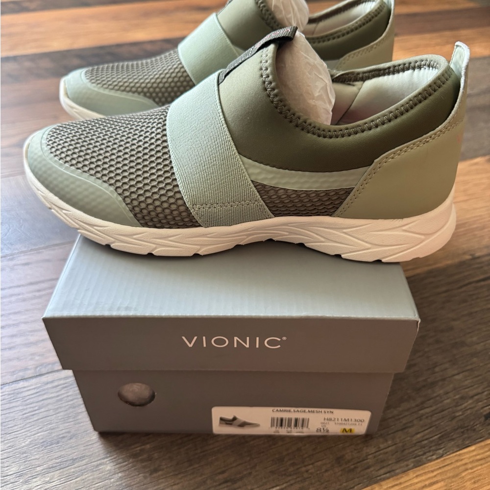 Vionic Olive Green Athletic Shoes